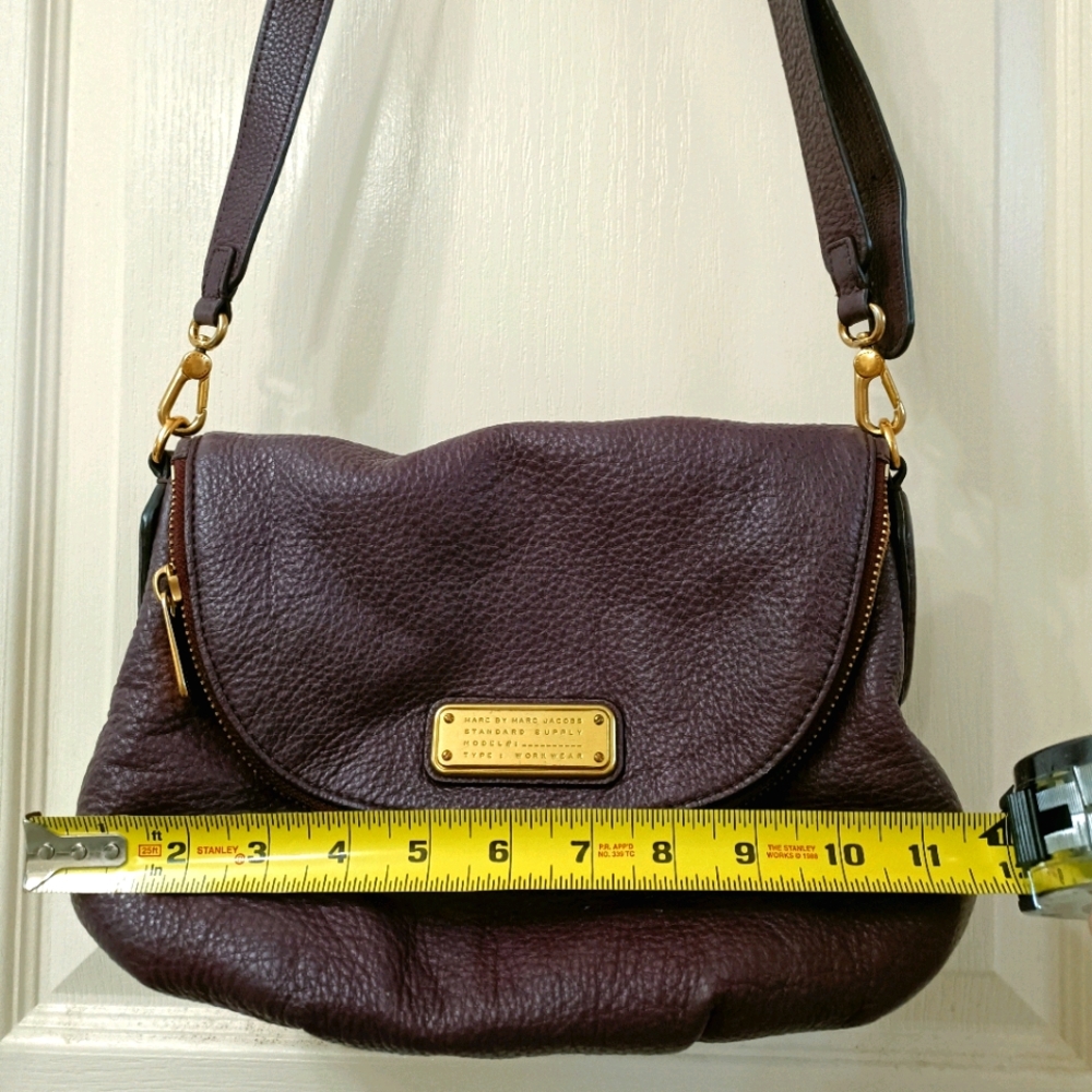Marc jacobs natasha crossbody leather bag